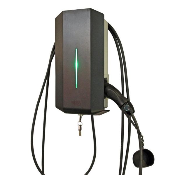 Garo GLB laddbox 3,7kW 16A 230V med fast kabel typ 2